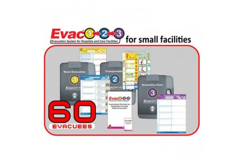Evac123® Small Hospital/Facility Evacuation 60 Package - HICS / NHICS Compliant 