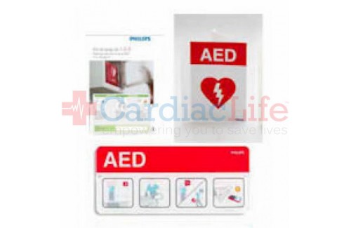 Philips HeartStart AED Awareness Sign Bundle