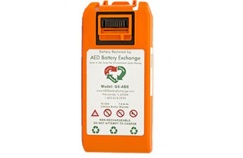 Cardiac Science  Powerheart AED G5 Battery RE-CELLED Battery by AED Battery Exchange
